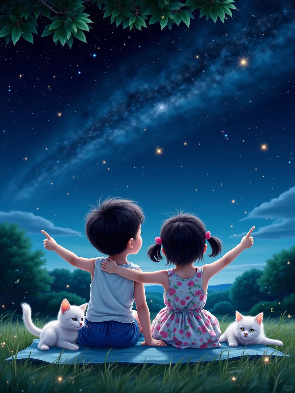 梦幻|星空|静静的望向宇宙尽头