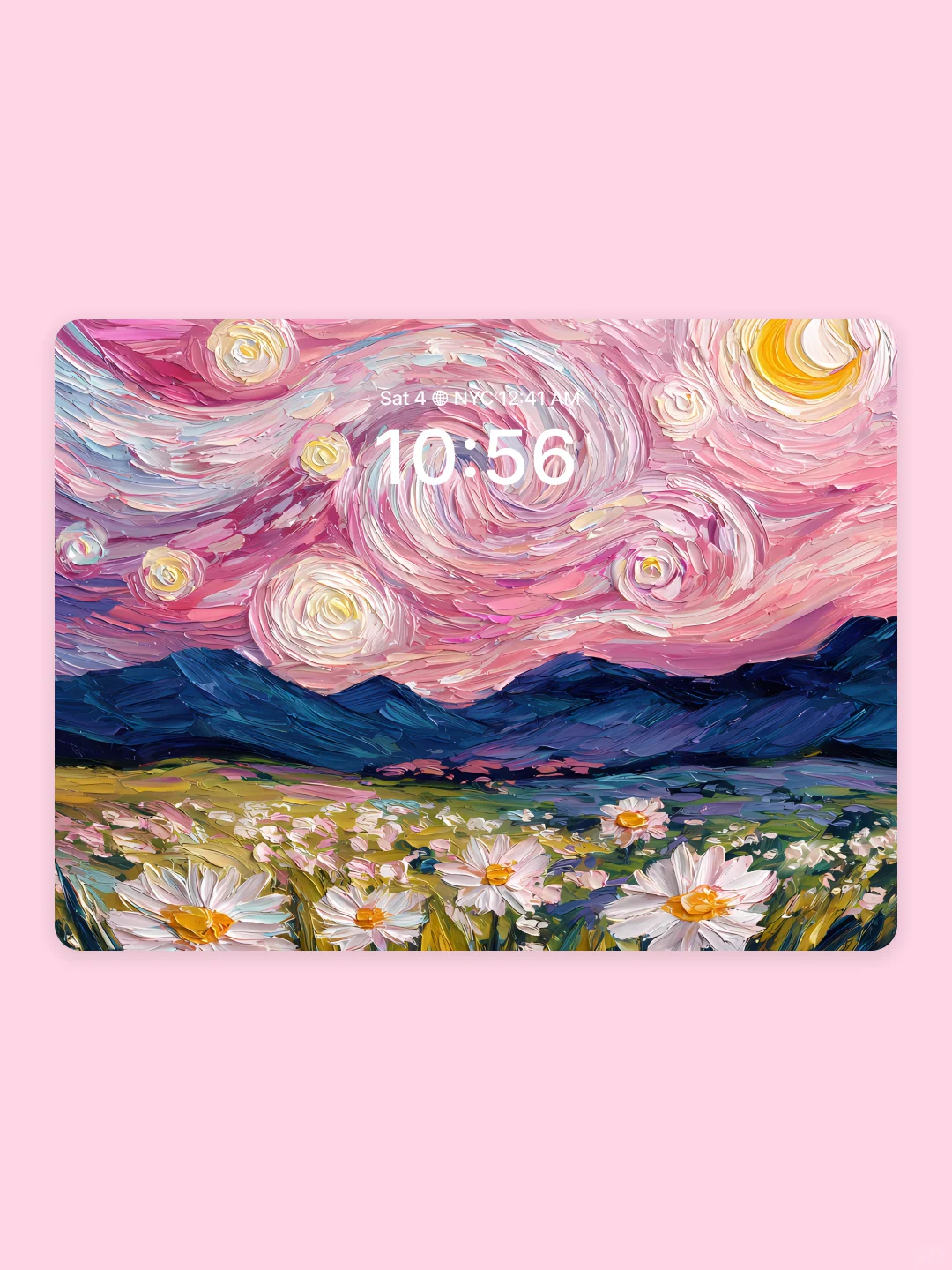 平板壁纸 | 梵高油画 | 星野