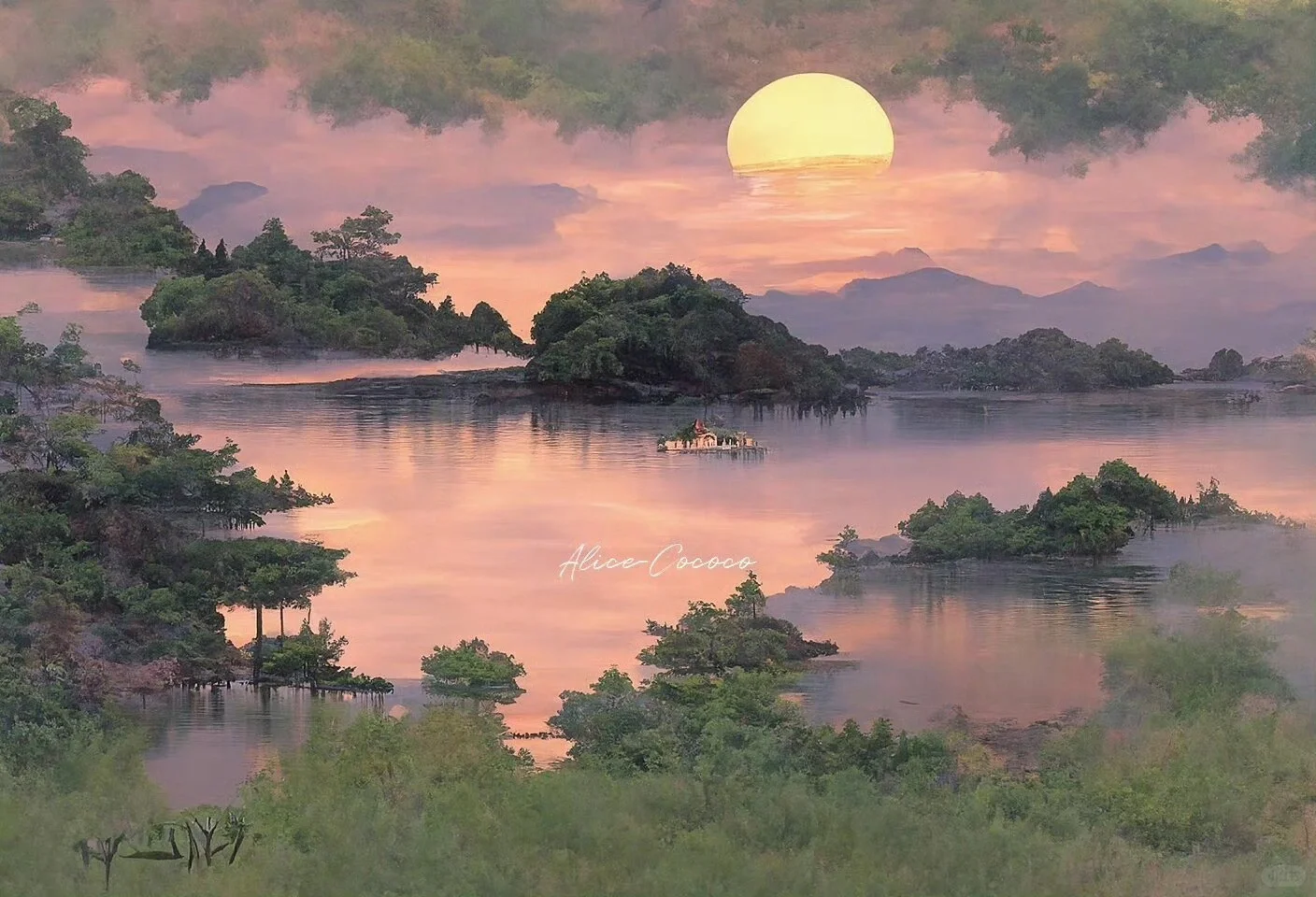 炎炎夏日快来换上清凉的平板壁纸降降温！
