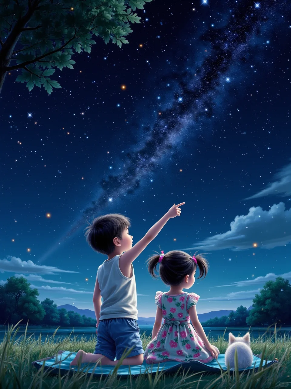 梦幻|星空|静静的望向宇宙尽头