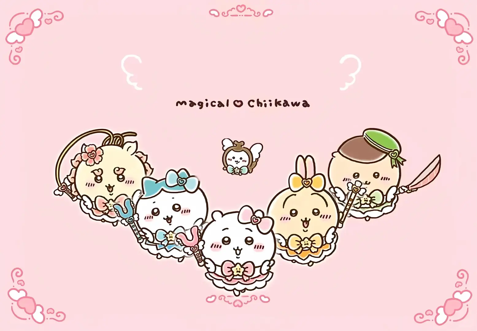 iPad壁纸｜chiikawa三小只系列