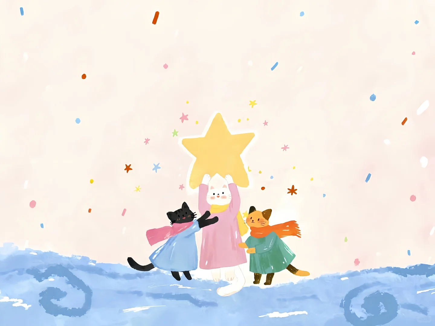 小猫壁纸｜iPad壁纸✨