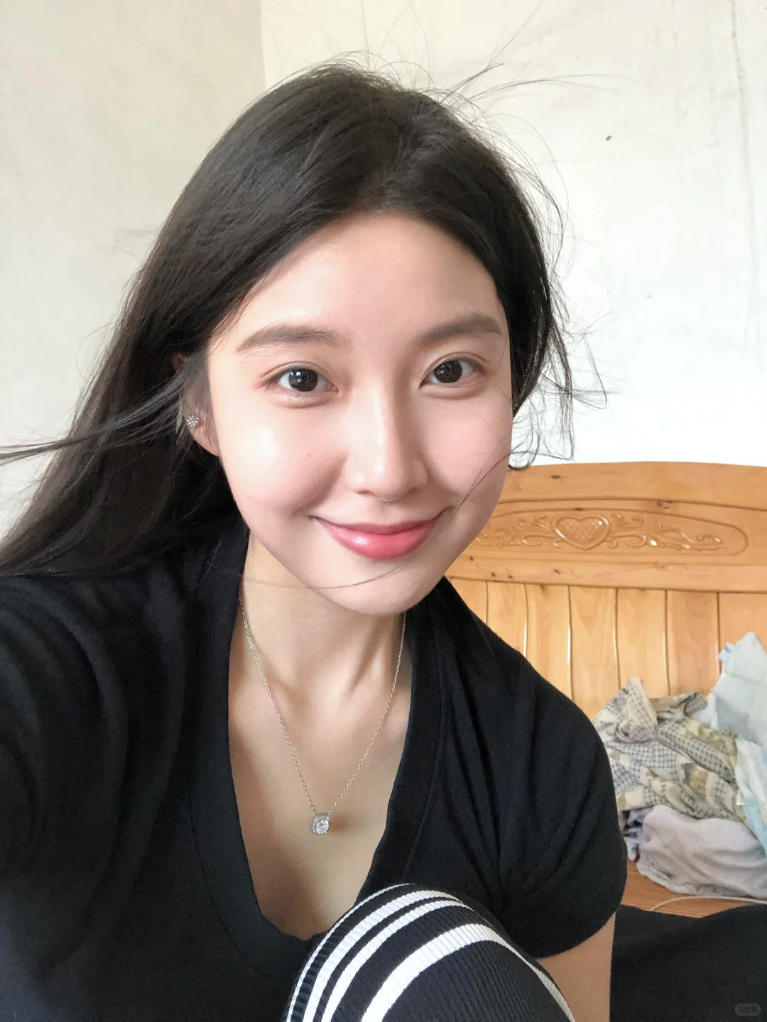 圆脸越素越好看