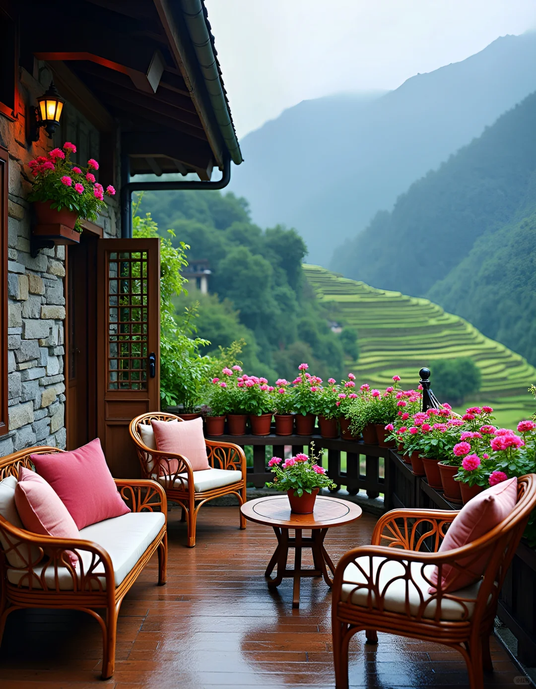 隐匿在山野里🏠