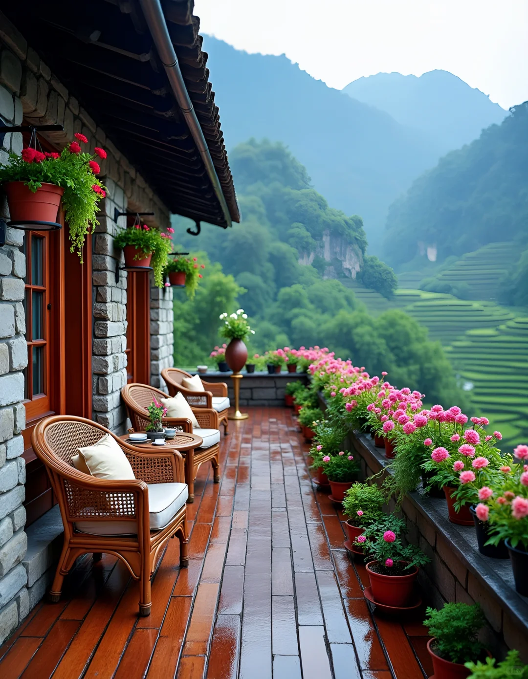 隐匿在山野里🏠