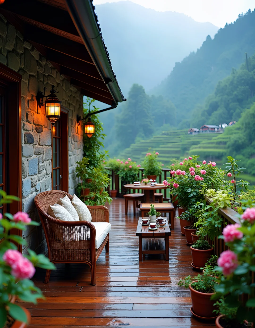隐匿在山野里🏠