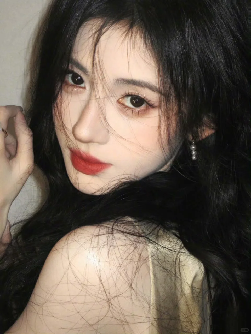 怎么会有这么美的脸！！！鞠婧祎