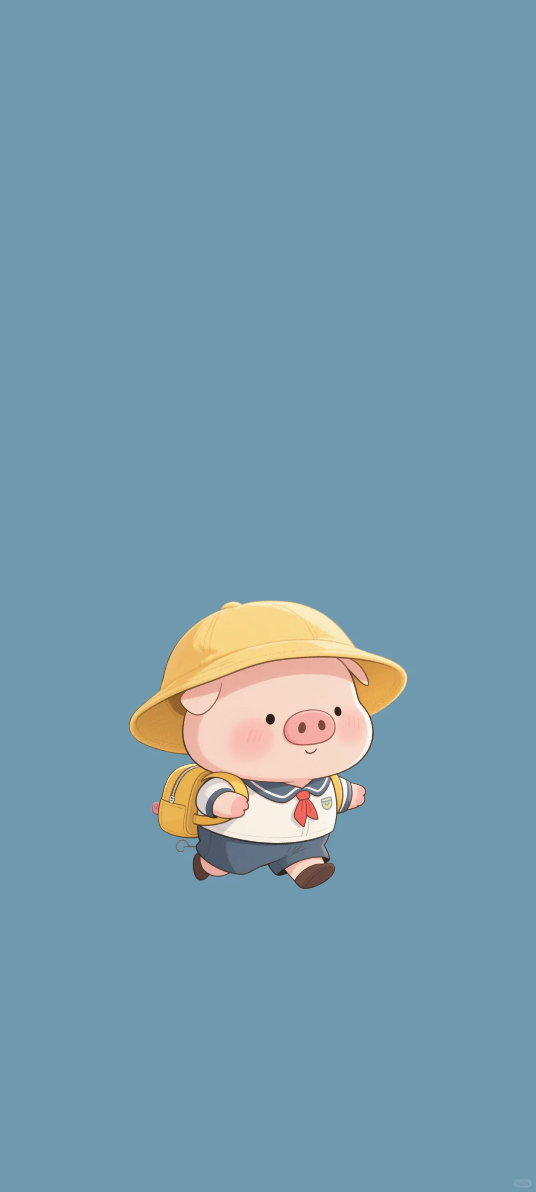 小猪手机壁纸又又又来啦~幼稚园小朋友🐷