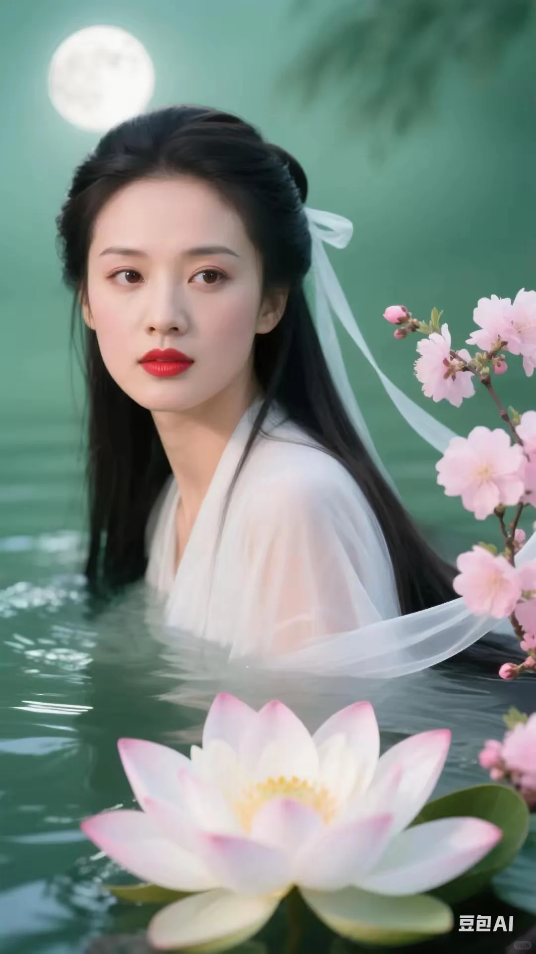张萌“胸腰比”火出圈！抹胸造型一穿，性感