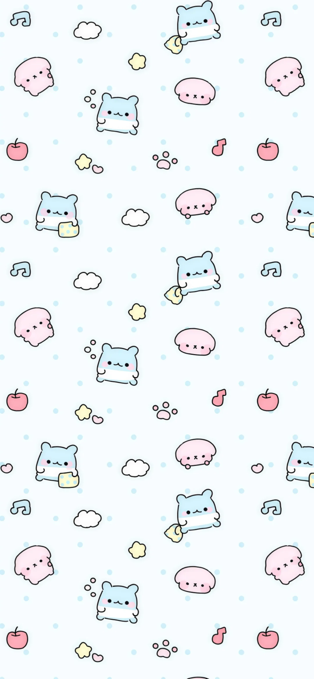 𝑾𝒆𝑪𝒉𝒂𝒕 ｜ 可爱平铺壁纸🍥