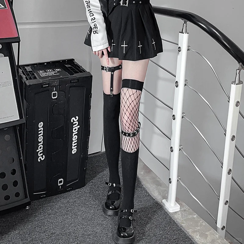 🖤日系渔网袜！腿精同款太显瘦了！