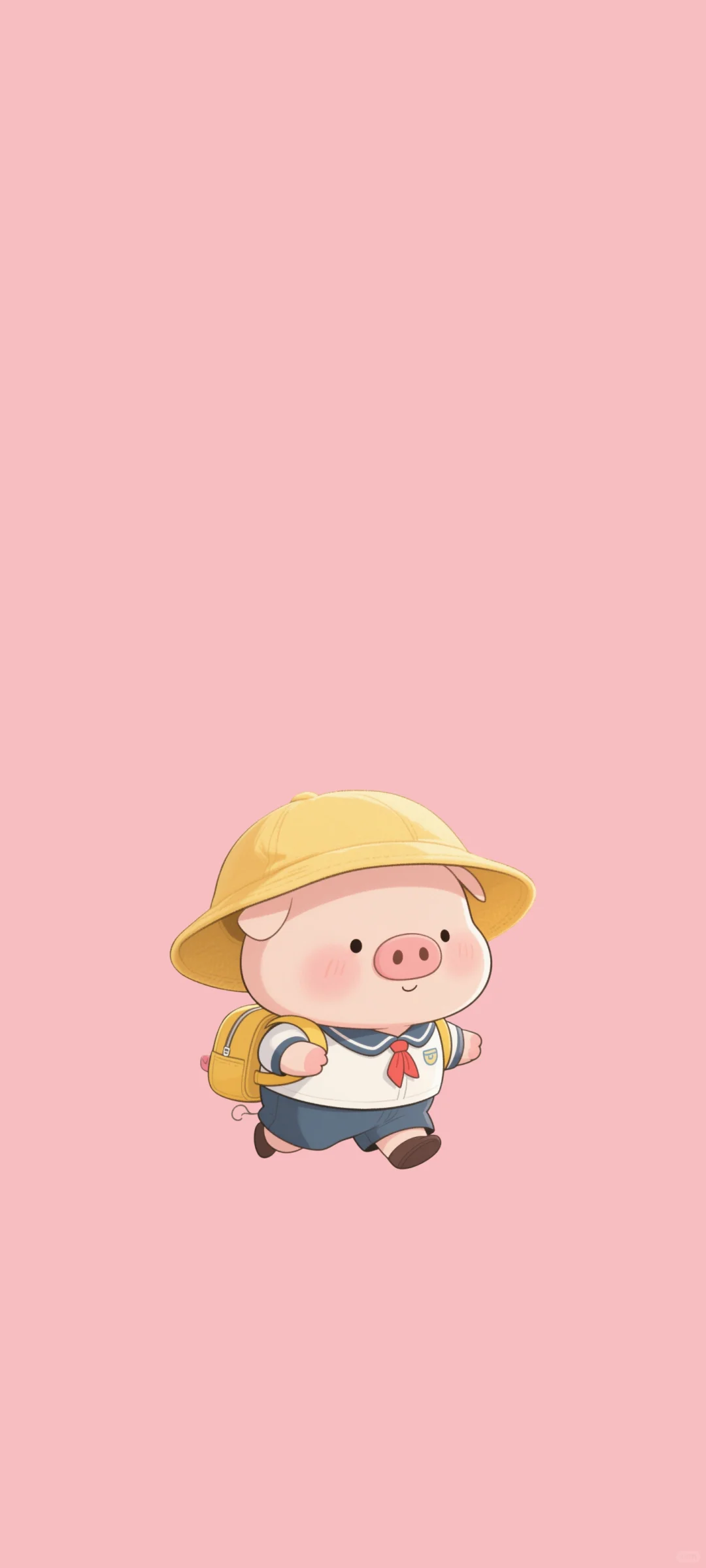 小猪手机壁纸又又又来啦~幼稚园小朋友🐷