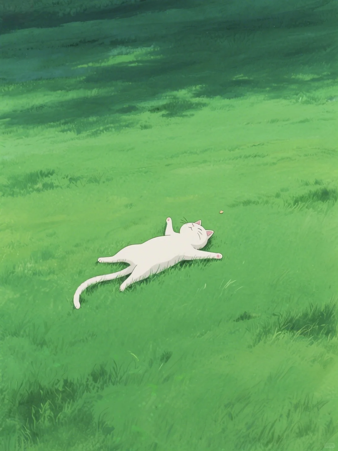 哈基咪的“躺平哲学”治愈到～💚