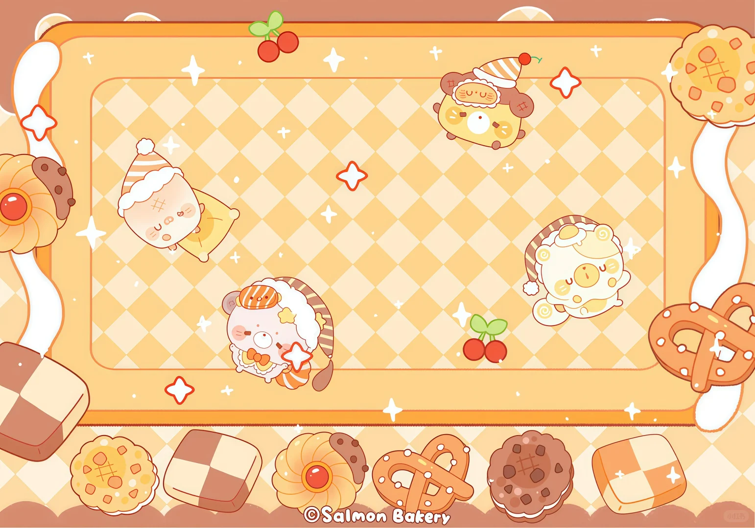 𝐢𝐩𝐚𝐝壁纸｜🍙•₊˚一口呀米 🥄( 'ч'๑ )