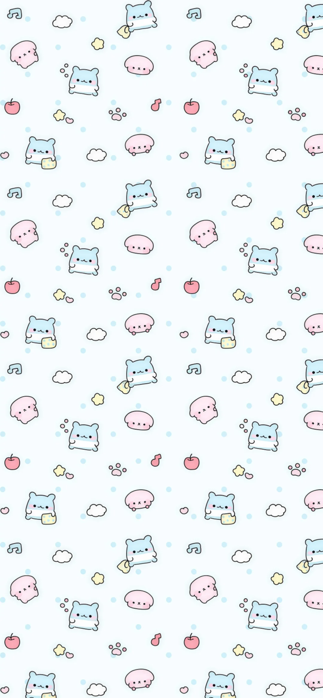 𝑾𝒆𝑪𝒉𝒂𝒕 ｜ 可爱平铺壁纸🍥