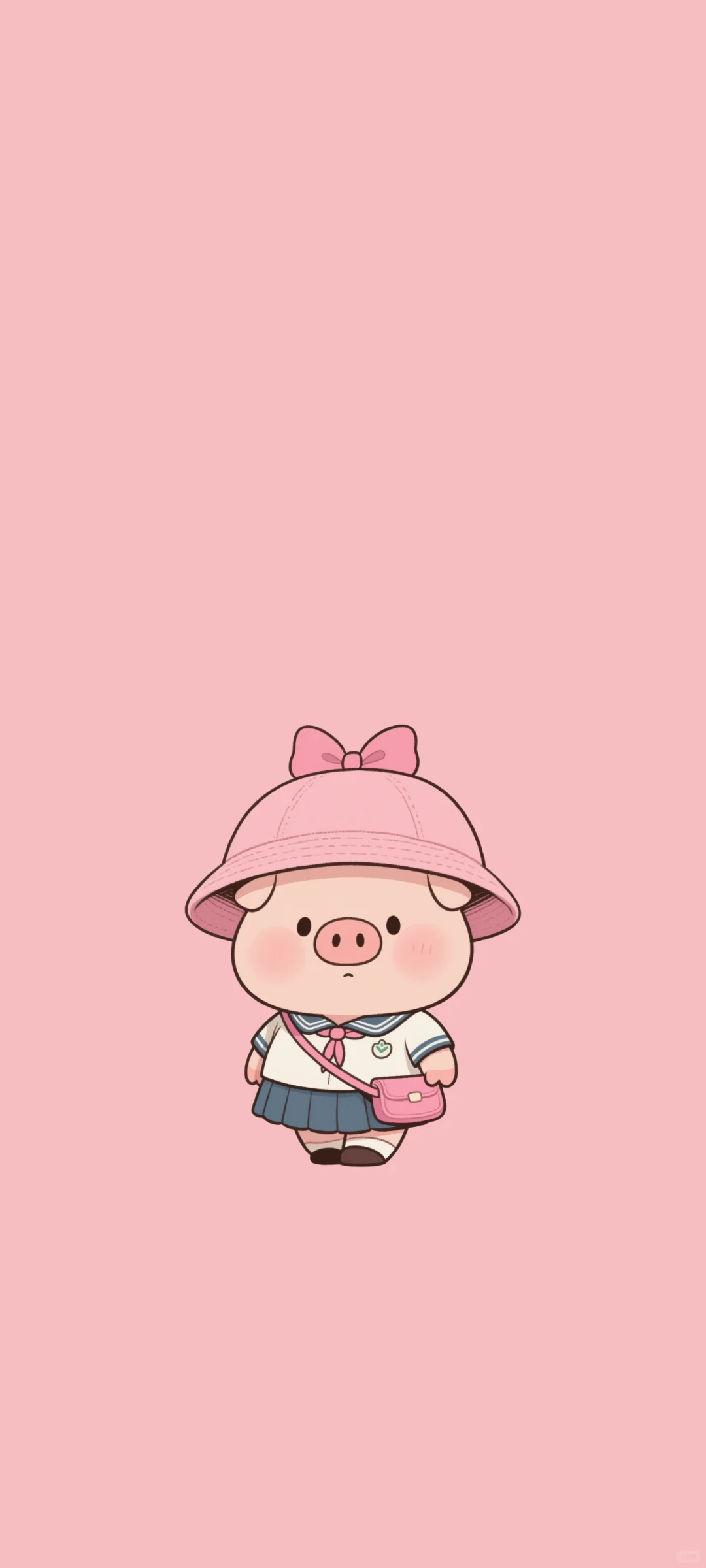 小猪手机壁纸又又又来啦~幼稚园小朋友🐷
