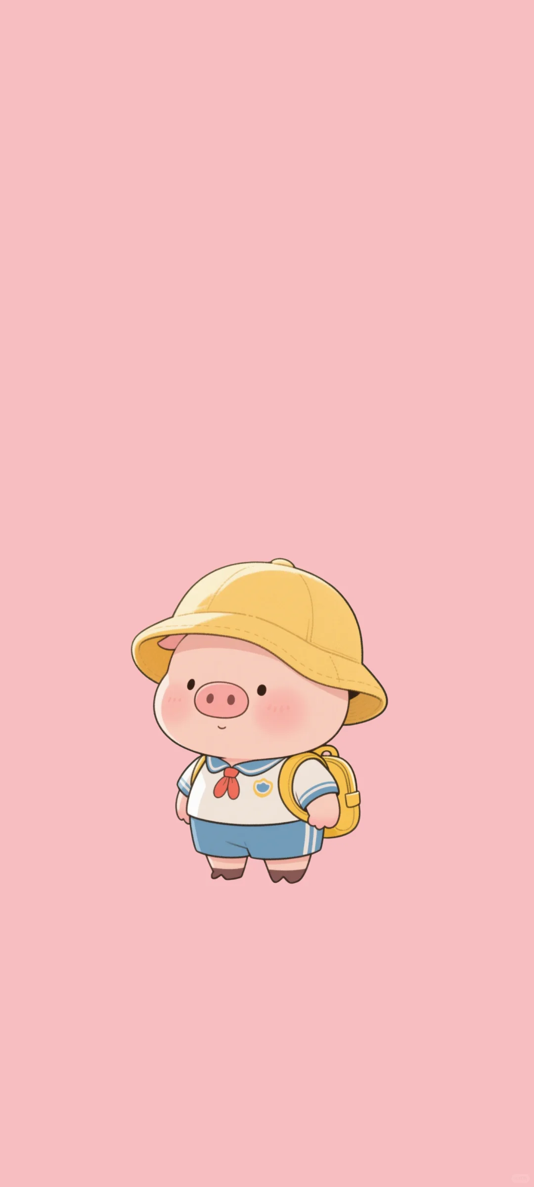 小猪手机壁纸又又又来啦~幼稚园小朋友🐷