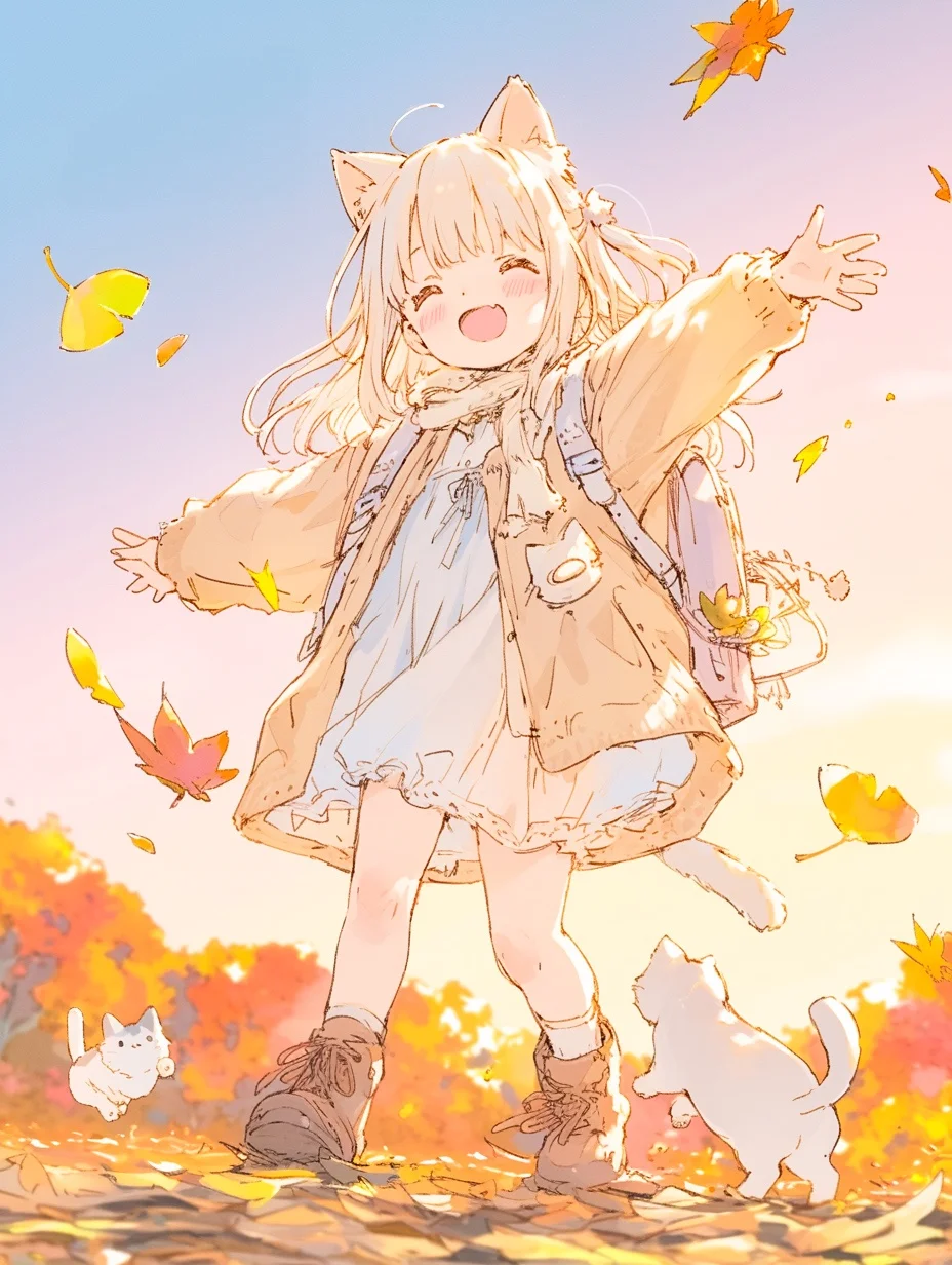 萌趣猫耳 灵动如诗【-】
