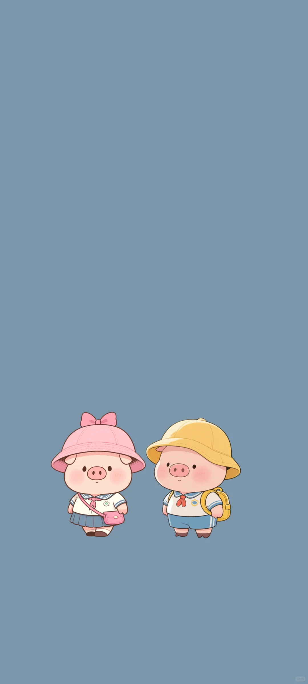 小猪手机壁纸又又又来啦~幼稚园小朋友🐷
