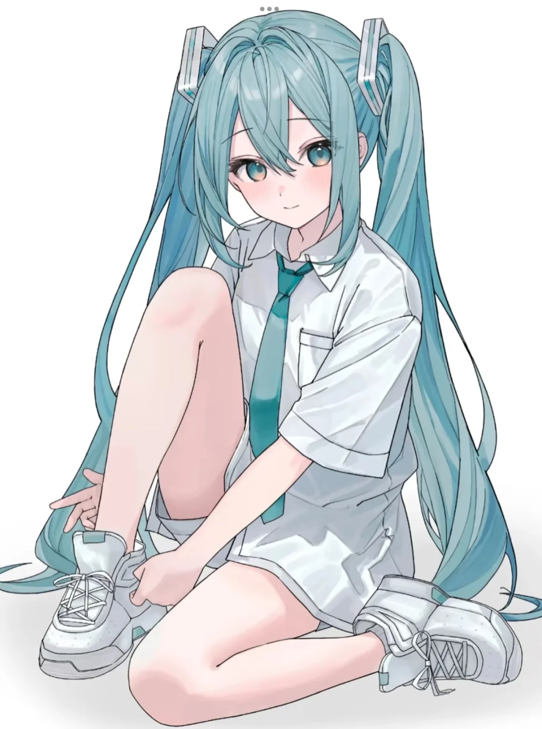 可爱系初音未来头像和壁纸