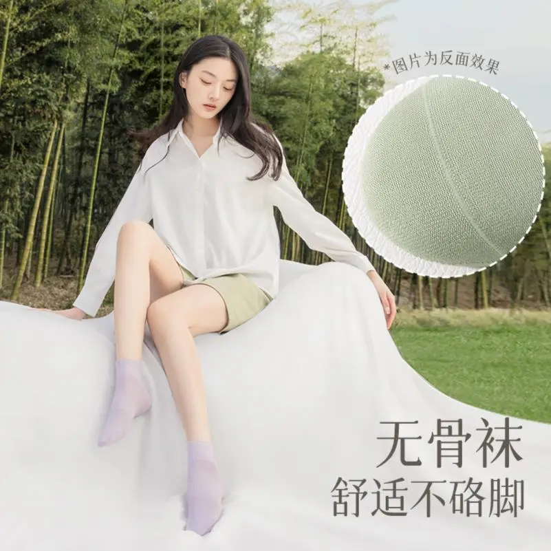 🧦夏日必备！纯棉短袜不闷脚不发臭