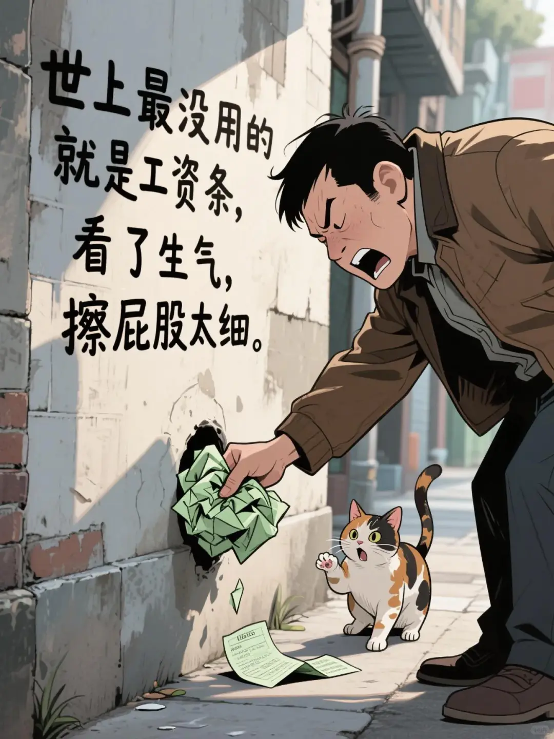 闹钟一响，你我皆是牛马，高清壁纸