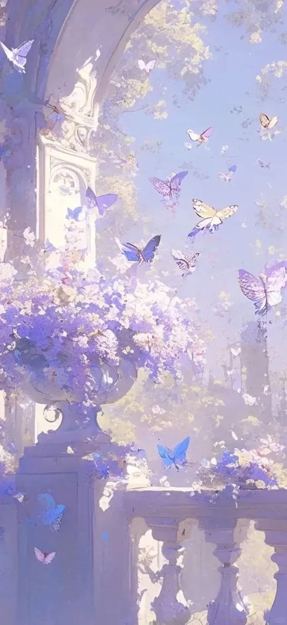 壁纸-浪漫温柔紫色系 全屏🟣