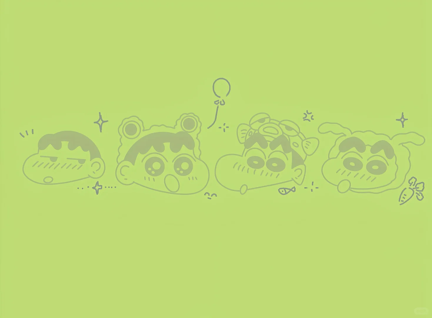 蜡笔小新｜iPad壁纸✨