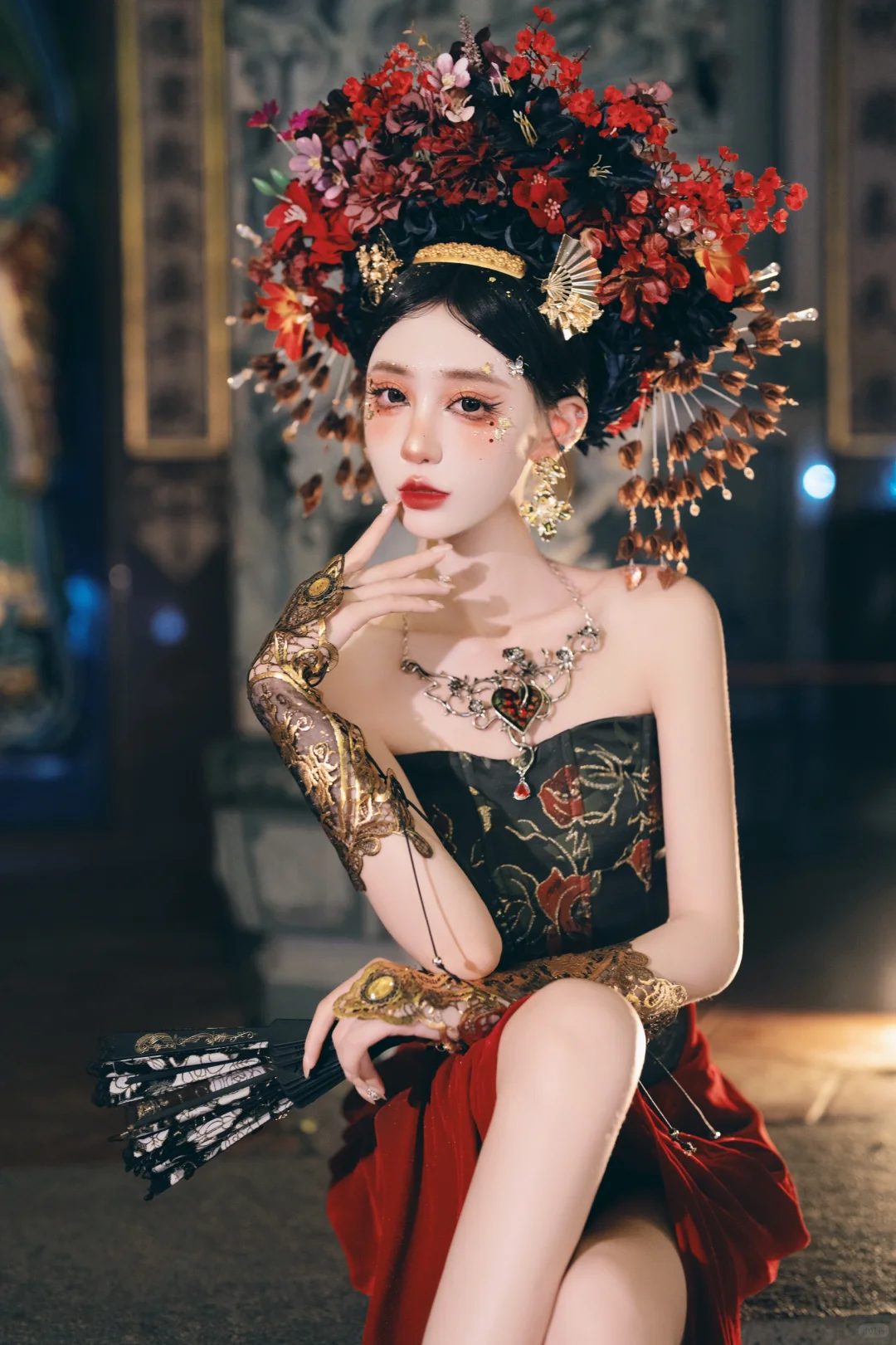 泉州御姐风簪花写真|簪花不止一种感觉❗️