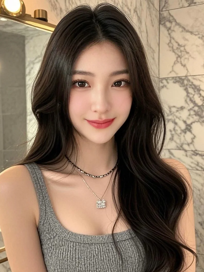 这个淡妆还可以吧？