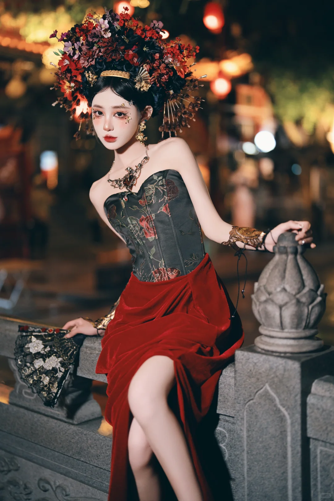 泉州御姐风簪花写真|簪花不止一种感觉❗️