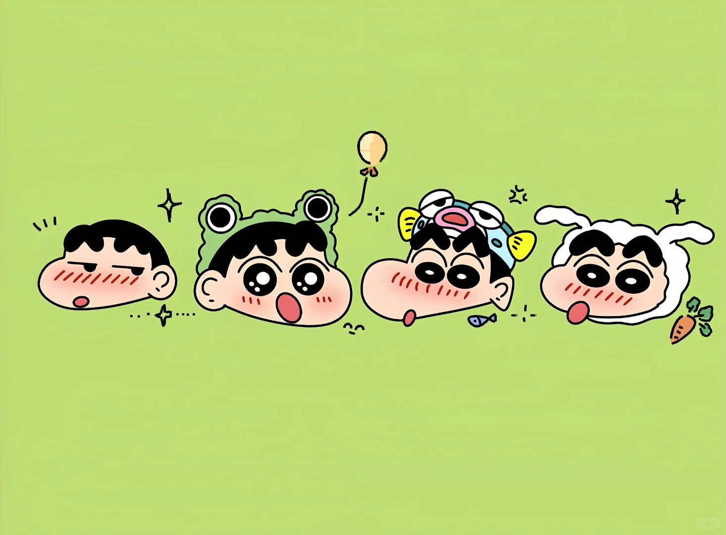蜡笔小新｜iPad壁纸✨
