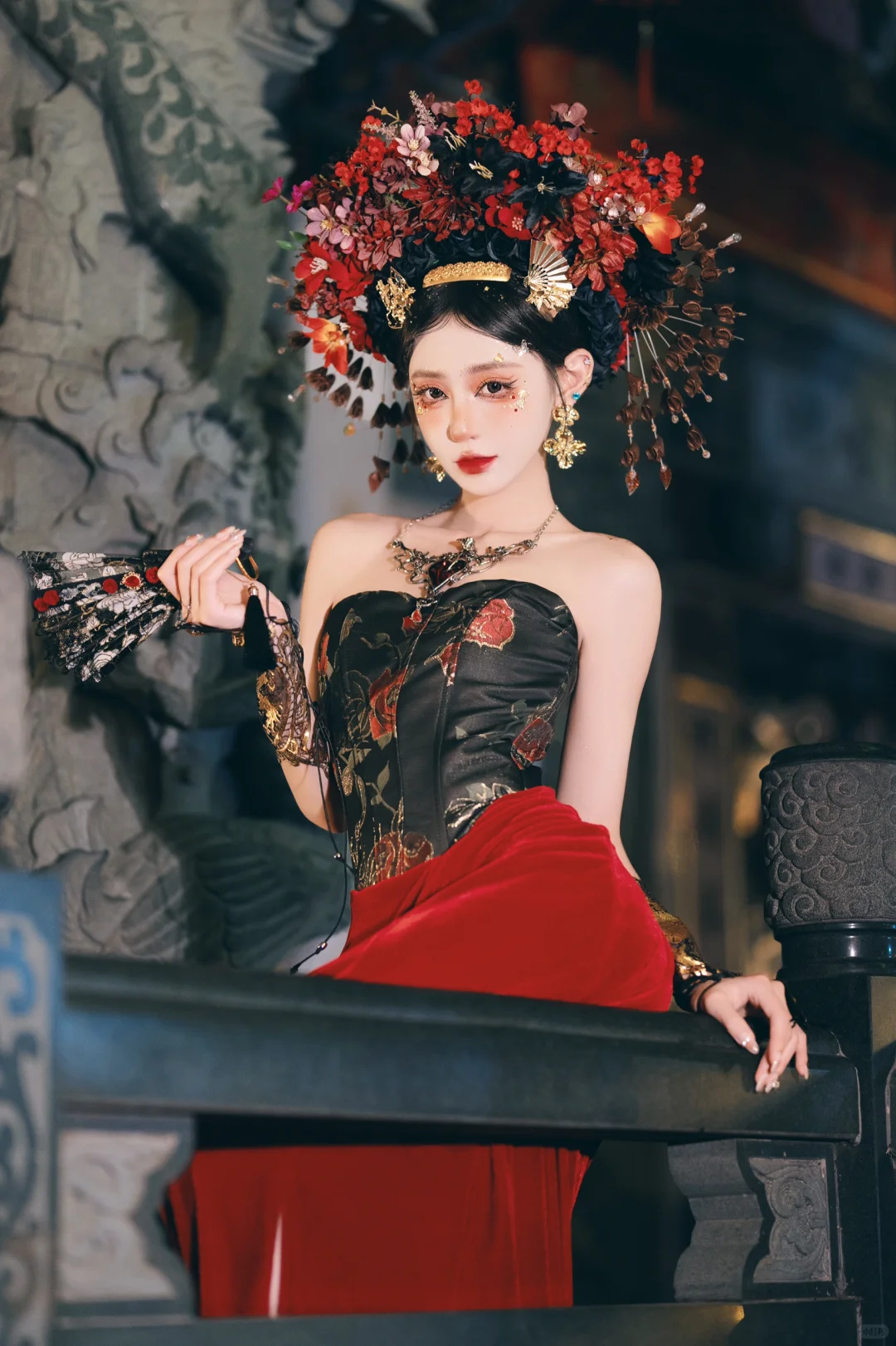 泉州御姐风簪花写真|簪花不止一种感觉❗️