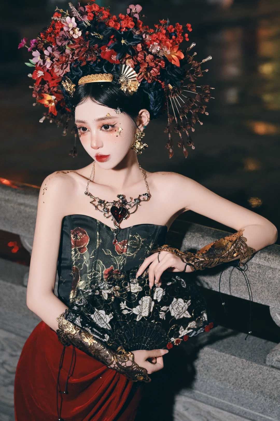 泉州御姐风簪花写真|簪花不止一种感觉❗️