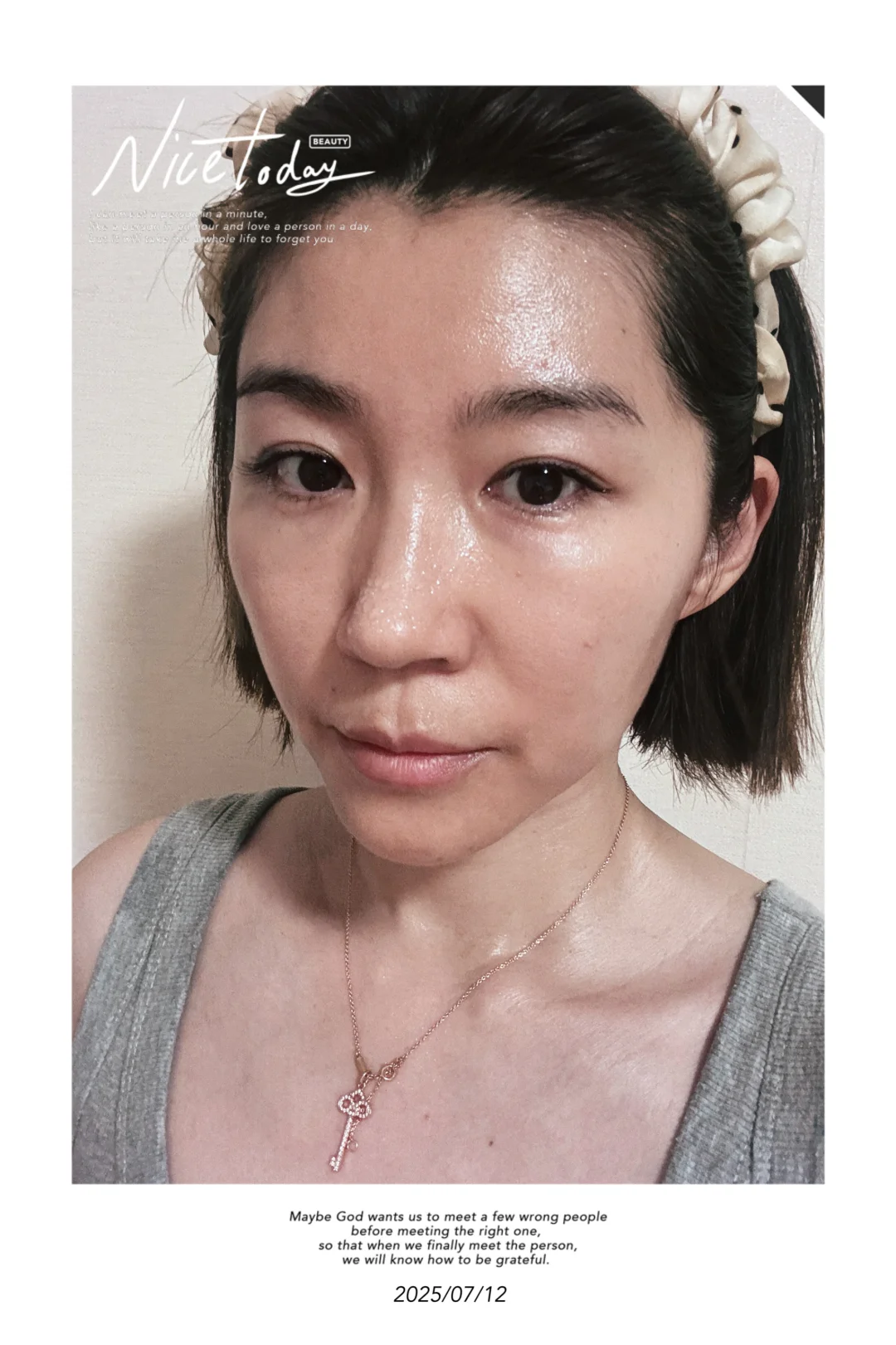 42岁，爱运动的巨蟹女、纯素颜！