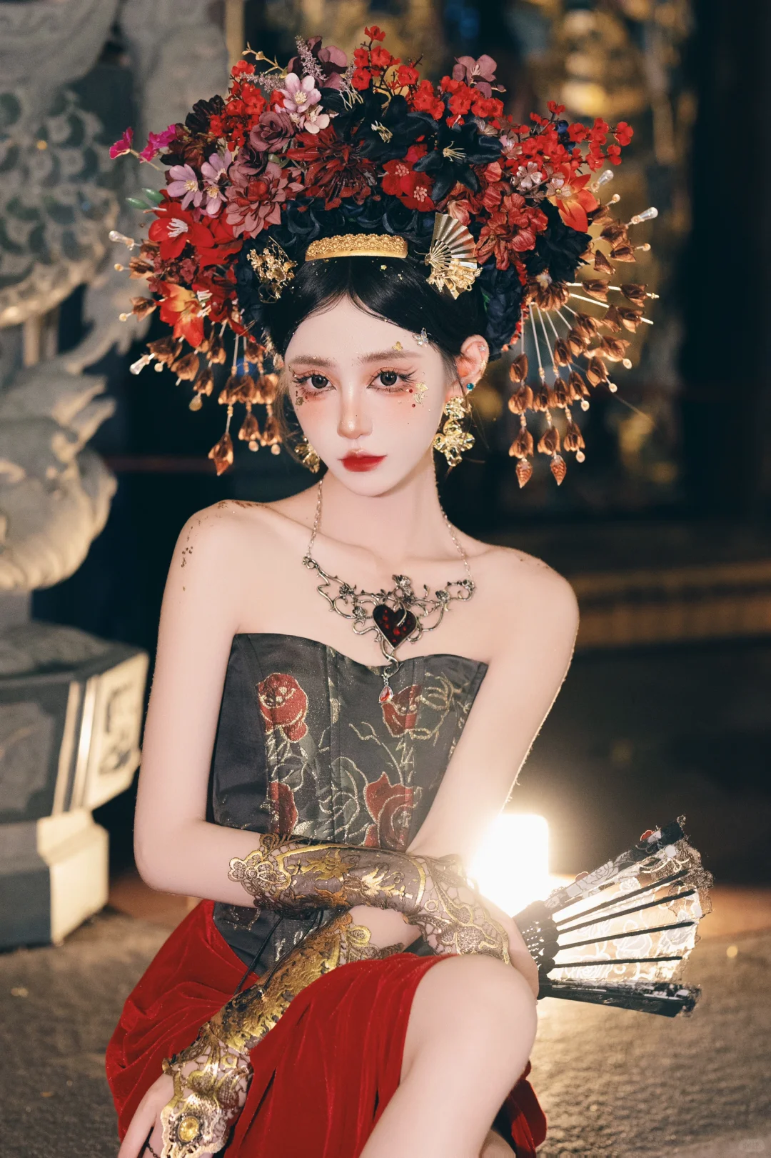 泉州御姐风簪花写真|簪花不止一种感觉❗️