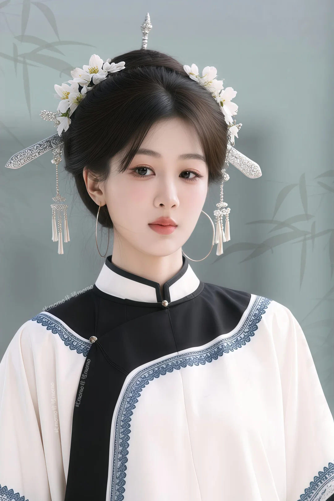 杨紫『三条簪』妆造，她好适合这种清冷的中