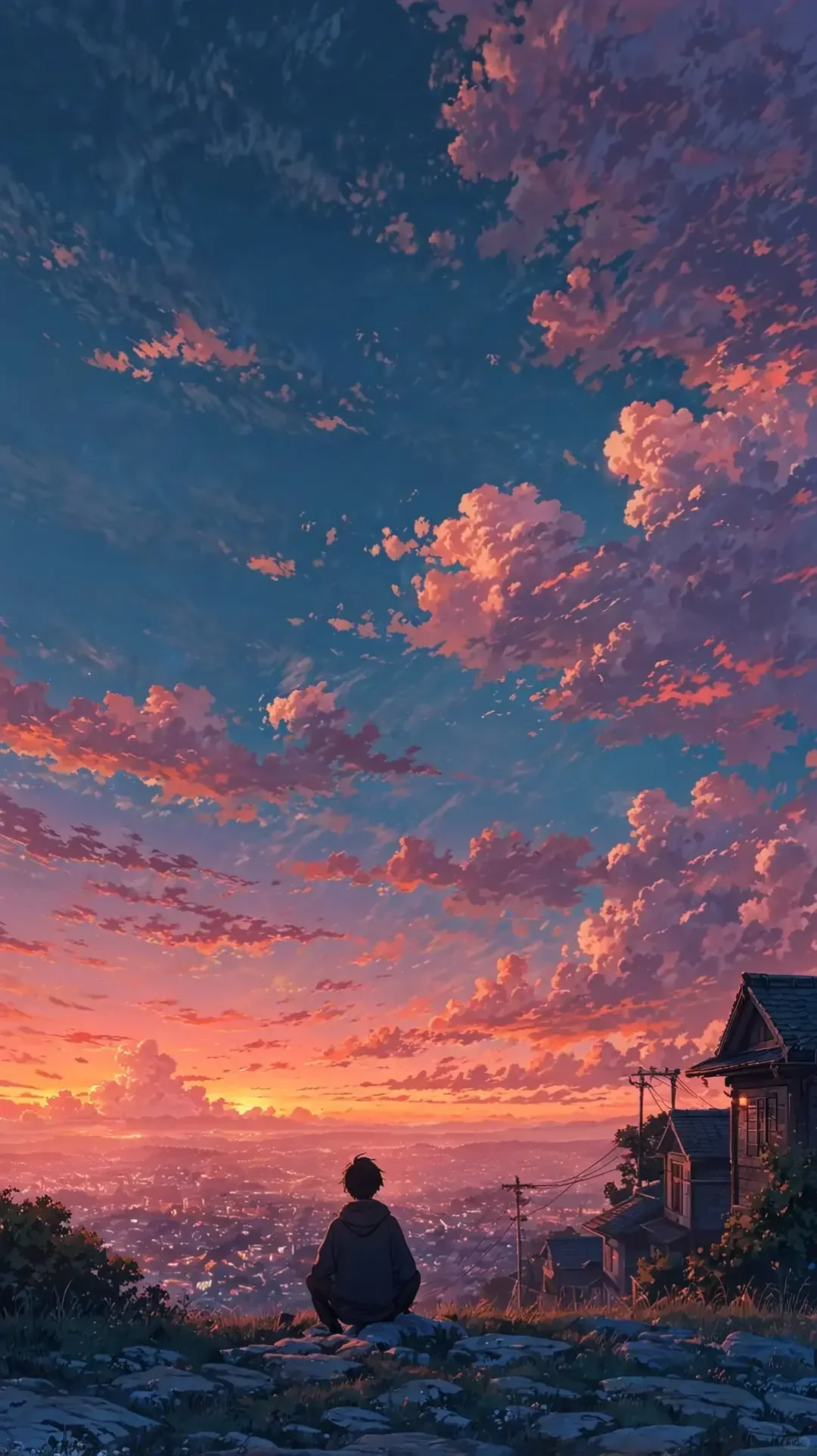 🌇落日与晚风，是人间最美的风景（壁纸）