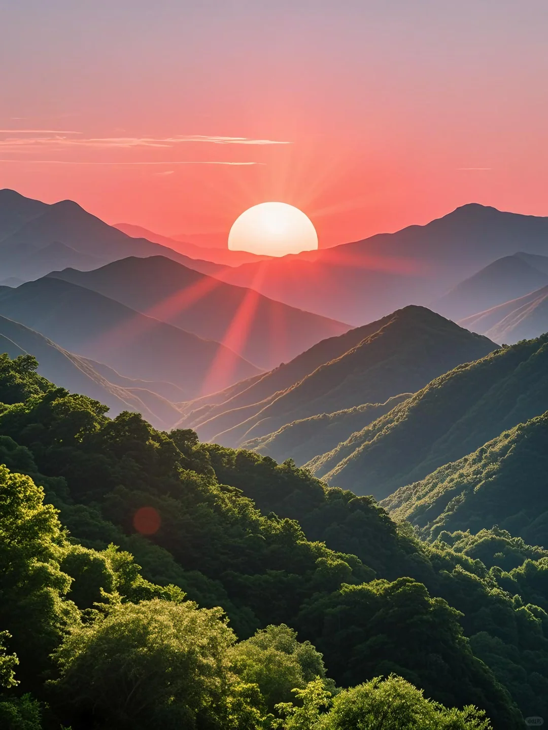 日出东方，日出，霞光万道合集10张