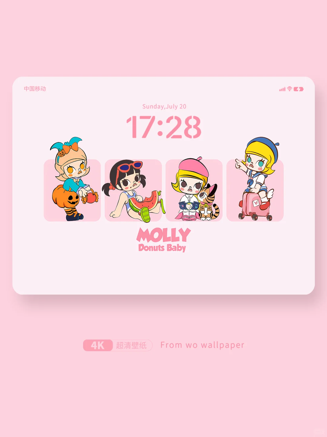 79|平板壁纸|泡泡玛特Molly壁纸