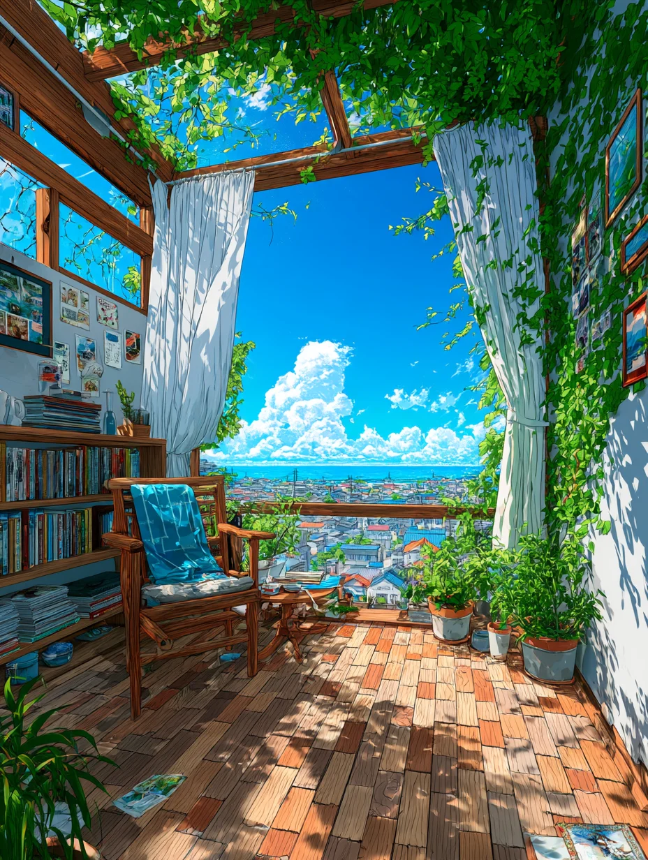 入夏·风一吹进来夏天就落在了窗沿上🪟
