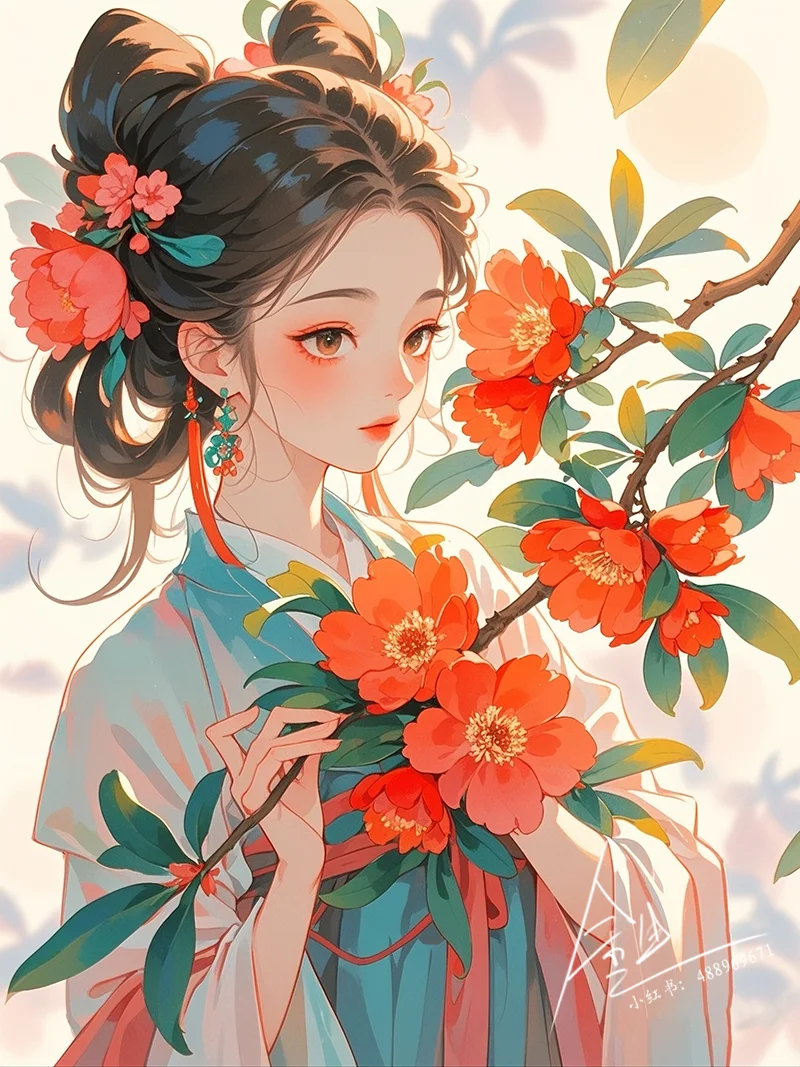 执花浅笑🌸静待时光💫