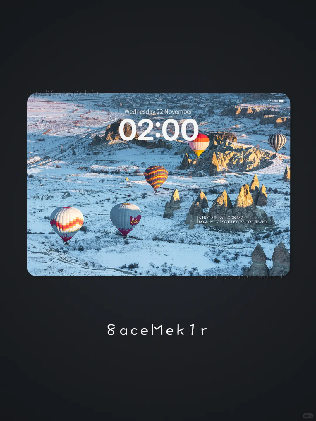 卡帕多奇亚.iPad壁纸 写给天空的情书