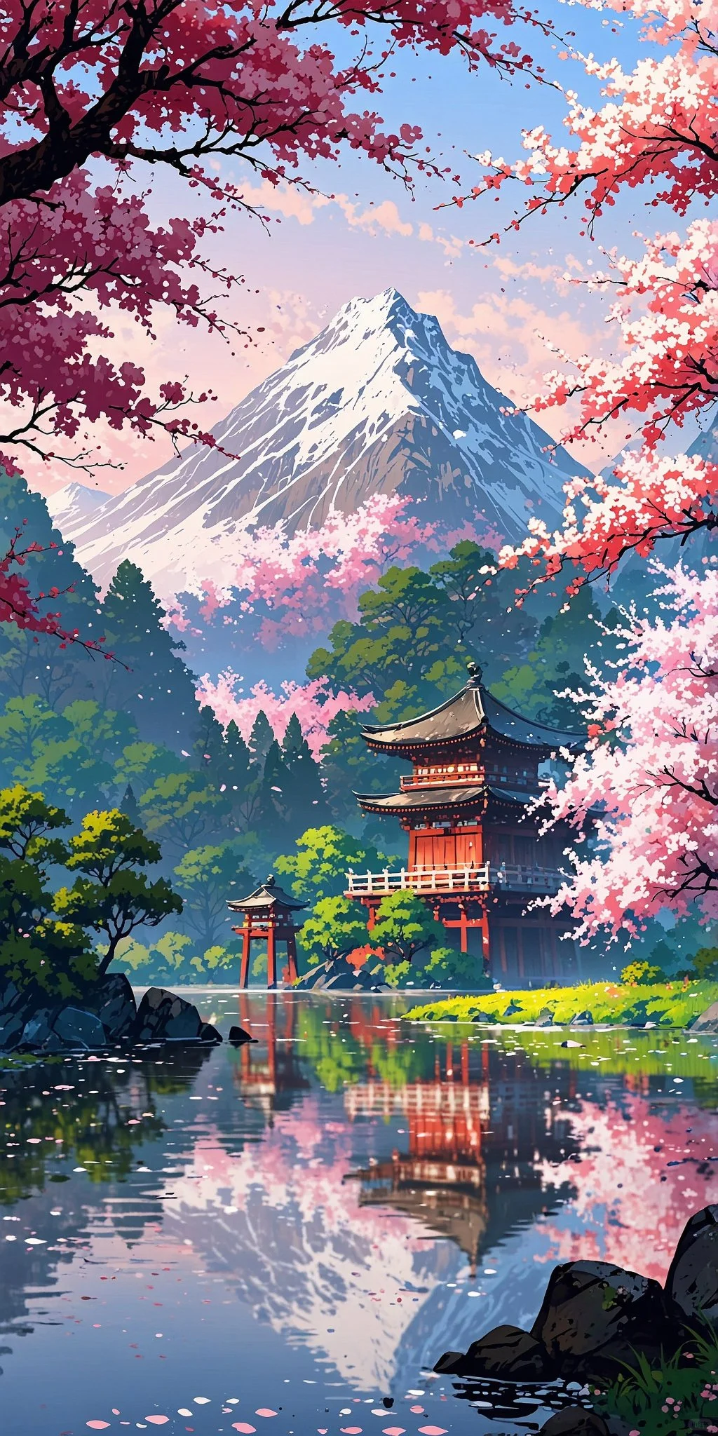 富士山下 🗻 壁纸
