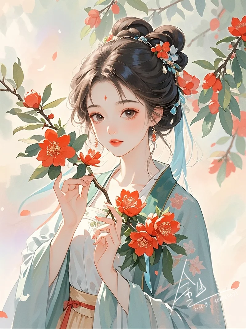 执花浅笑🌸静待时光💫