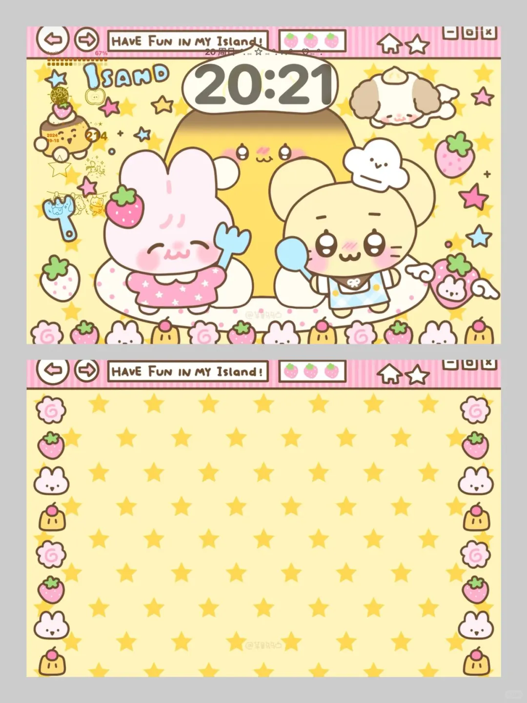 超可爱的ipad壁纸分享☆.｡♬︎♡.:.+*4.2