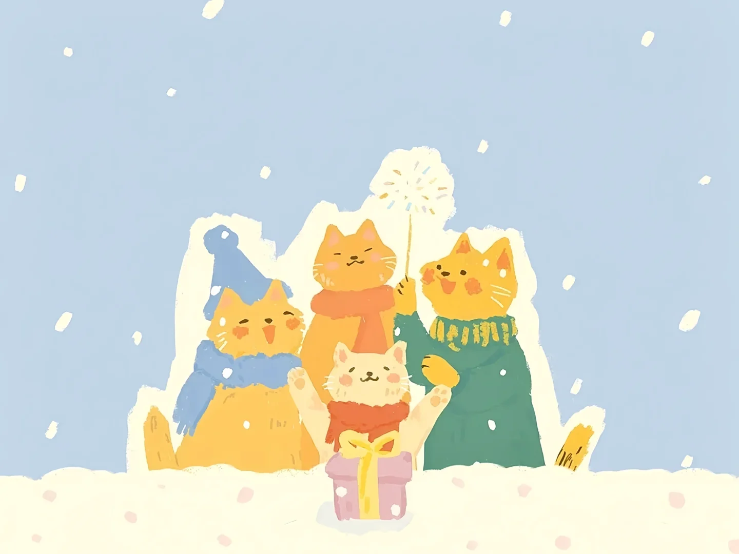 小猫iPad壁纸4.0