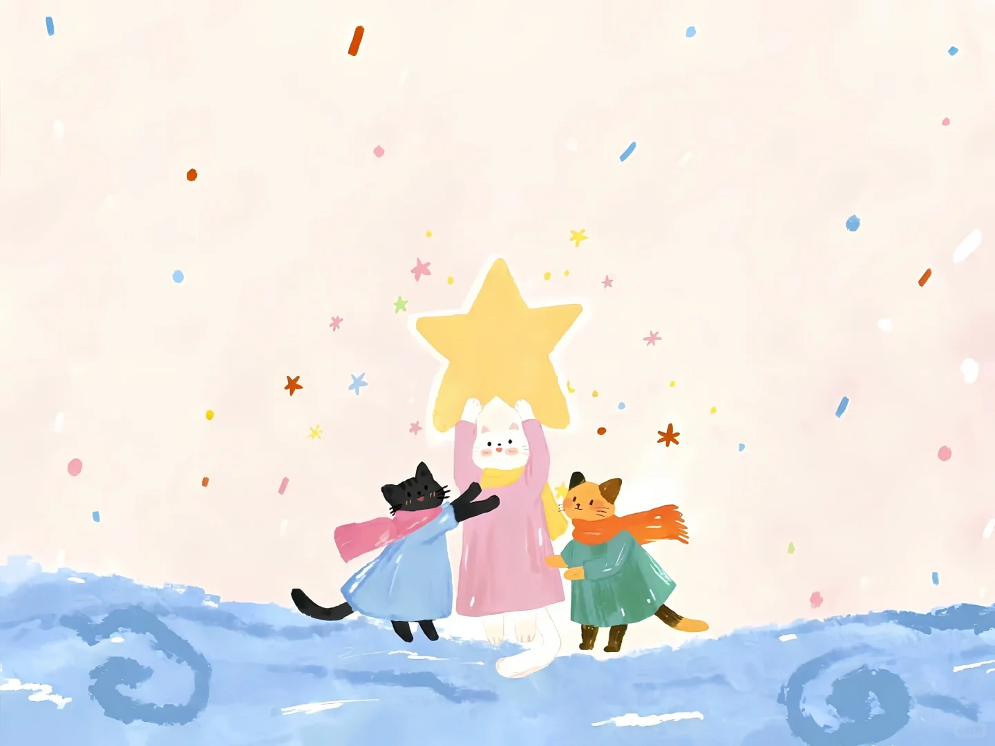 小猫iPad壁纸4.0