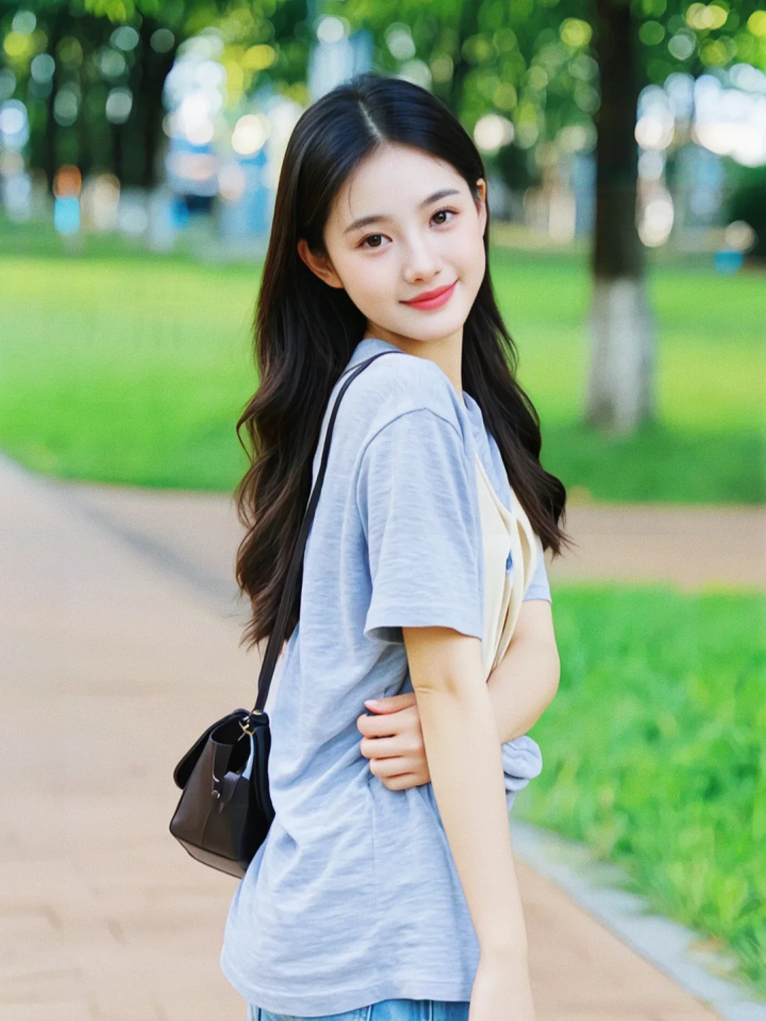 33岁小阿姨，素颜还可以吧