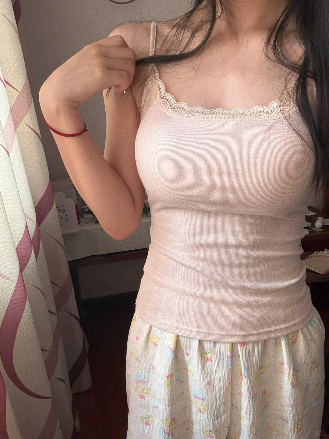 第一次买到这么显胸大腰细的吊带！！！